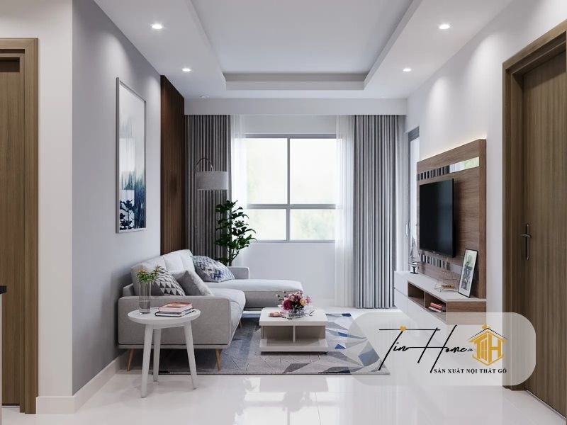 Cách thiết kế nội thất chung cư 55m2 đẹp hợp thời đại