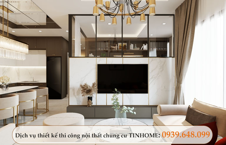 Sử dụng dịch vụ thiết kế thi công nội thất chung cư trọn gói sẽ là giải pháp toàn diện nhất