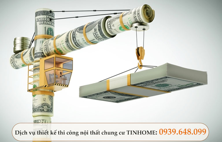 Sử dụng dịch vụ thiết kế thi công nội thất chung cư trọn gói giúp khách hàng kiểm soát tài chính hiệu quả